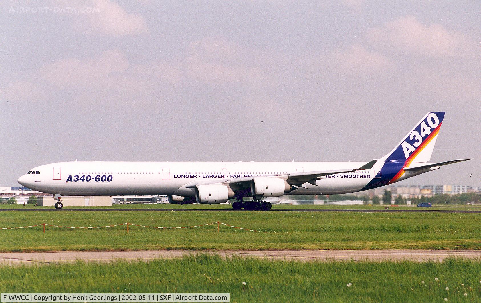F-WWCC, 2001 Airbus A340-642 C/N 376, ILA Berlin