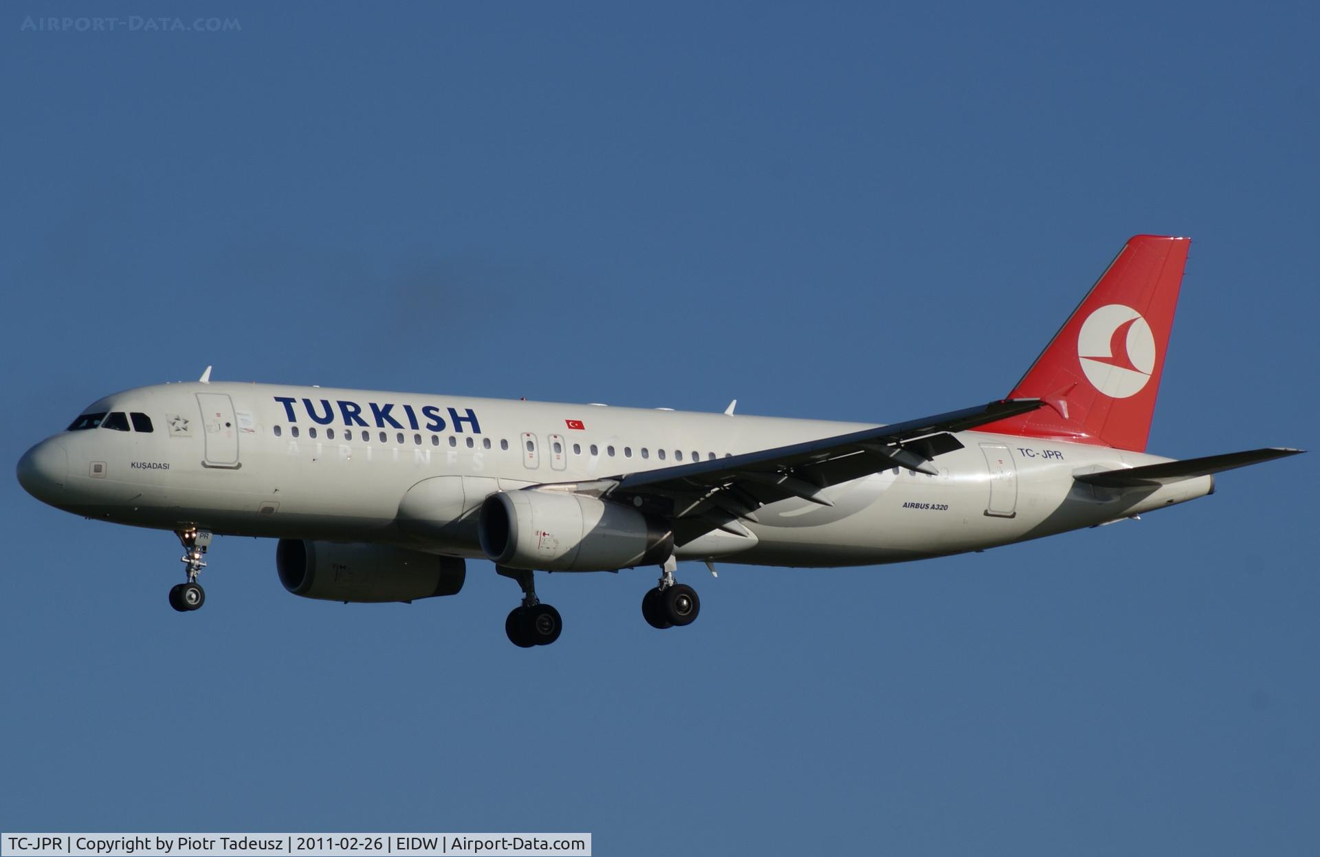 TC-JPR, 2008 Airbus A320-232 C/N 3654, dublin