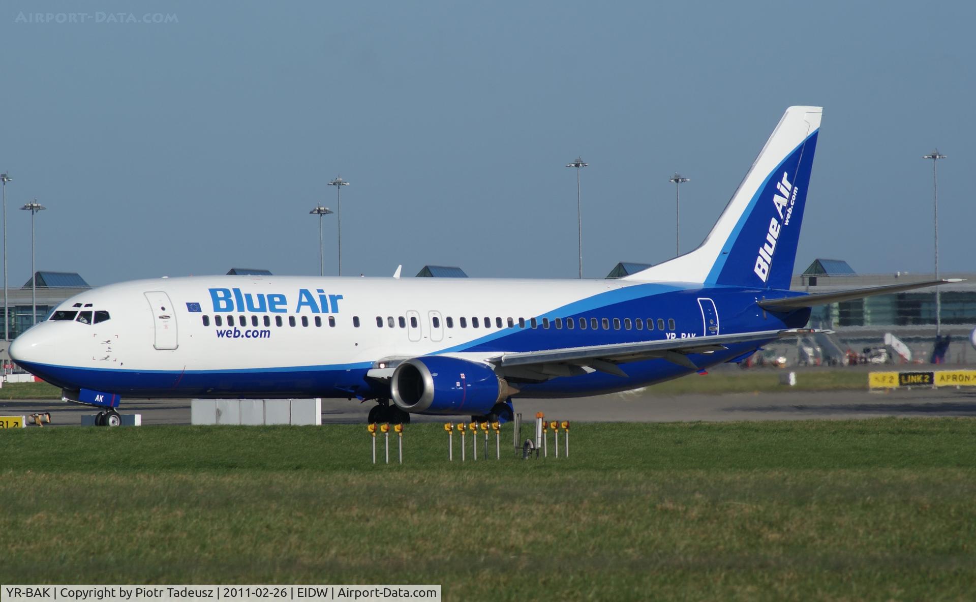YR-BAK, 1992 Boeing 737-430 C/N 27005, dublin