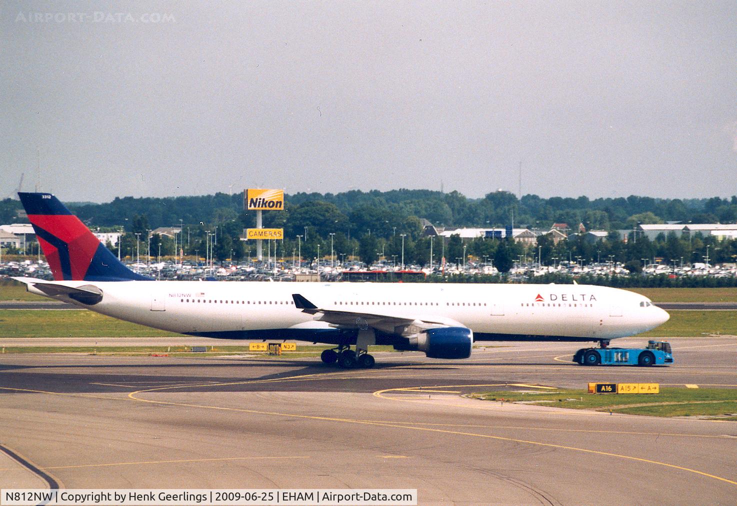 N812NW, 2006 Airbus A330-323 C/N 0784, Delta