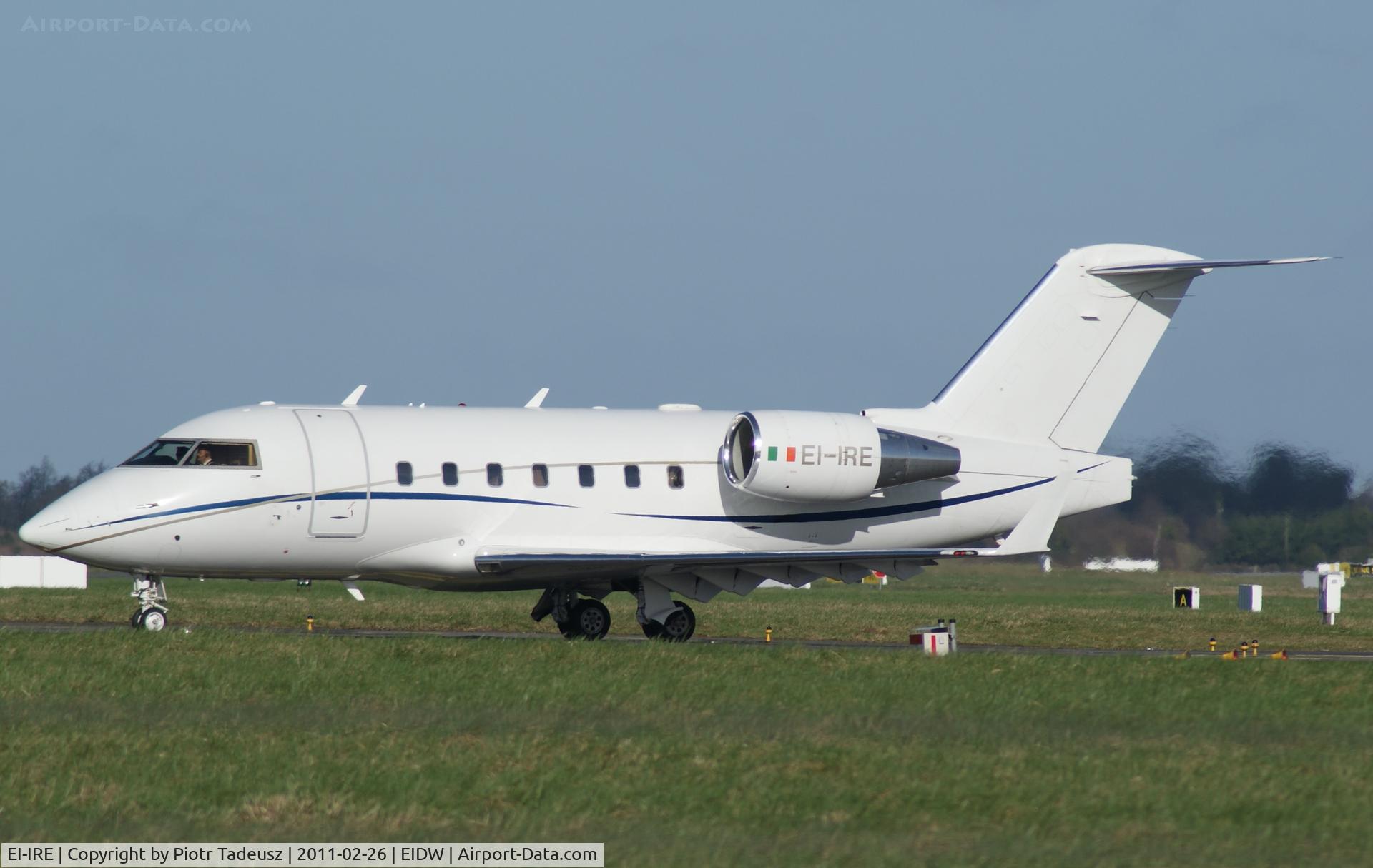EI-IRE, 2001 Bombardier Challenger 604 (CL-600-2B16) C/N 5515, dublin