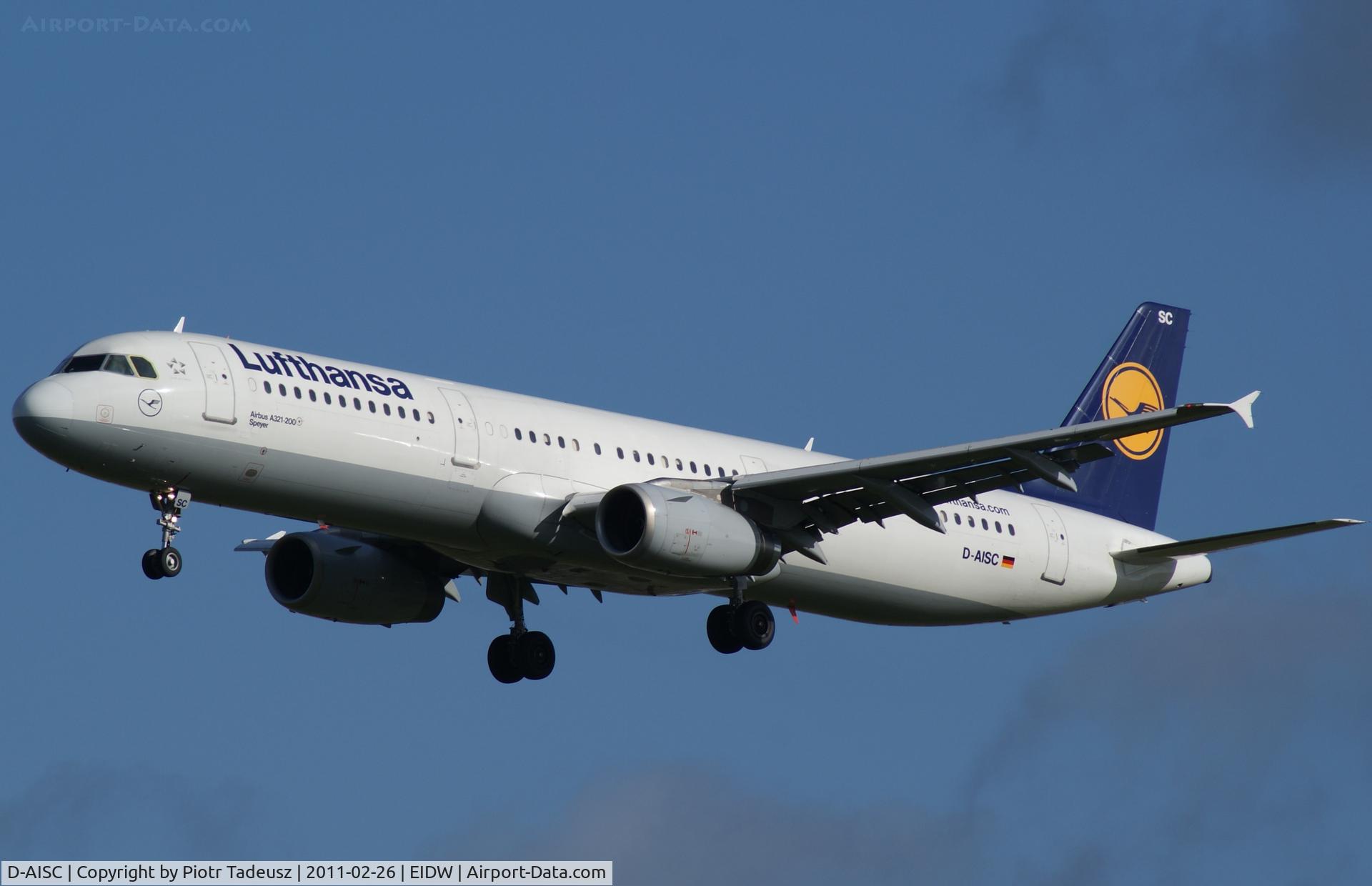 D-AISC, 1999 Airbus A321-231 C/N 1161, dublin