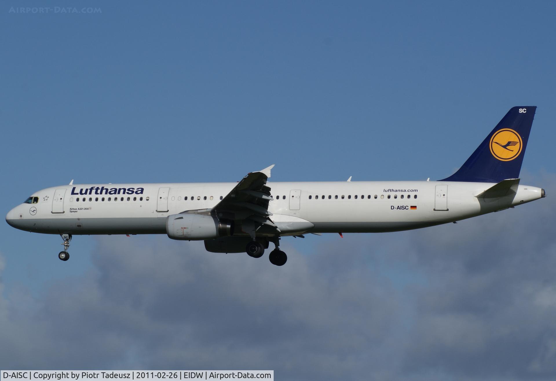 D-AISC, 1999 Airbus A321-231 C/N 1161, dublin