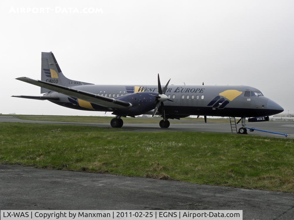 LX-WAS, 1994 British Aerospace ATP(F) C/N 2058, Visiting EAM