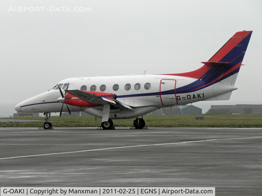 G-OAKI, 1986 British Aerospace BAe-3102 Jetstream 31 C/N 718, Manx2 again?