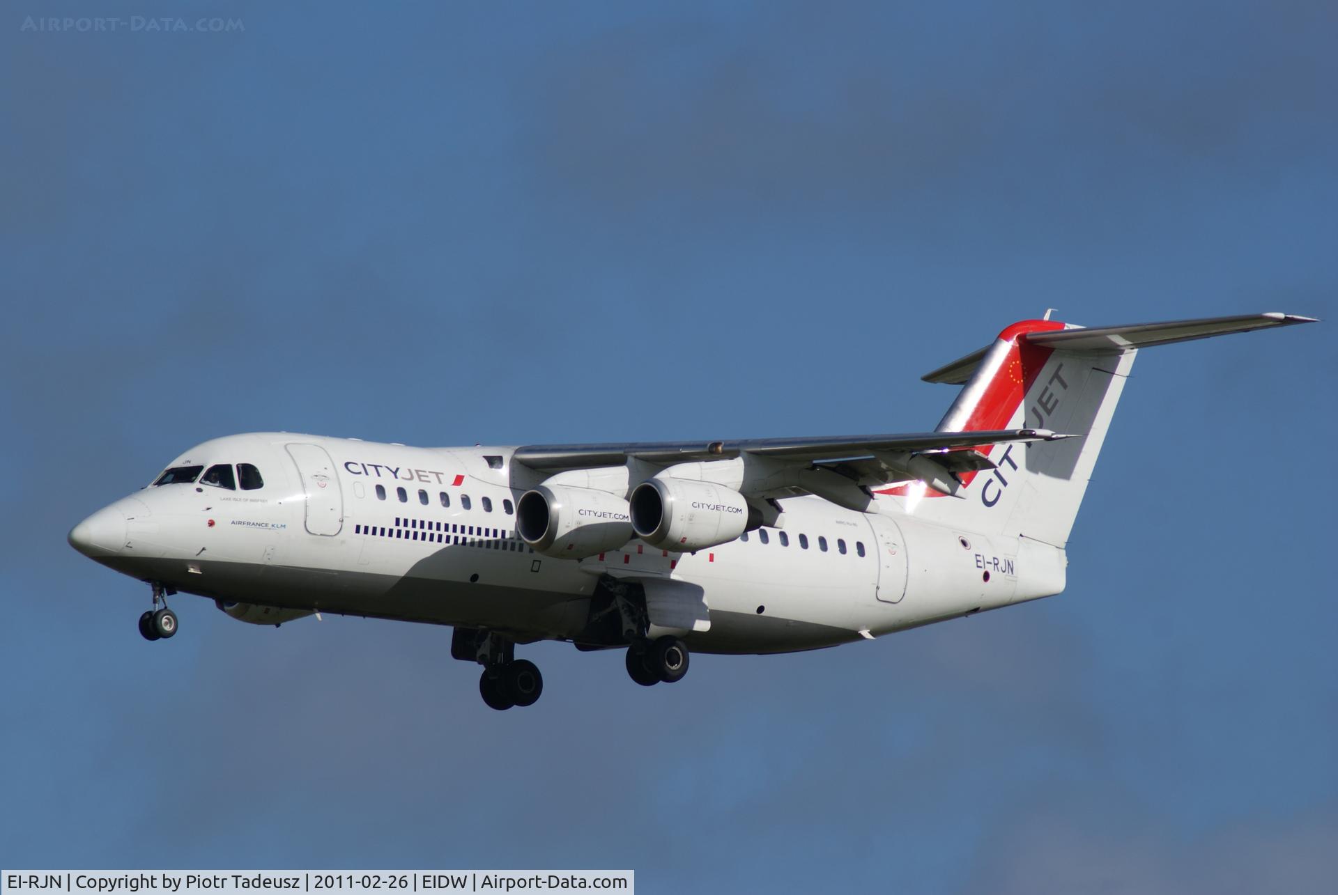 EI-RJN, 1999 BAE Systems Avro 146-RJ85 C/N E.2351, dublin
