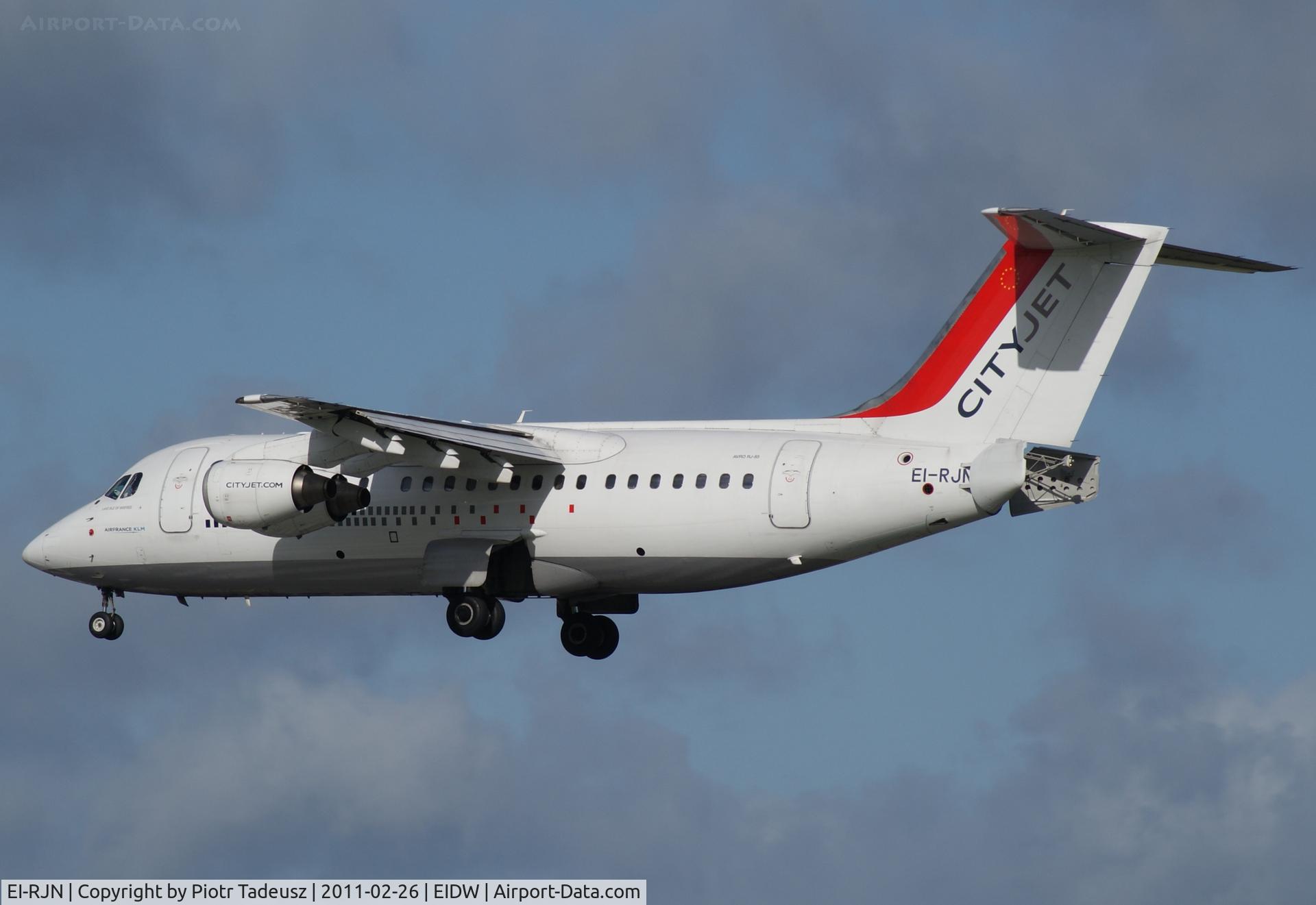 EI-RJN, 1999 BAE Systems Avro 146-RJ85 C/N E.2351, dublin