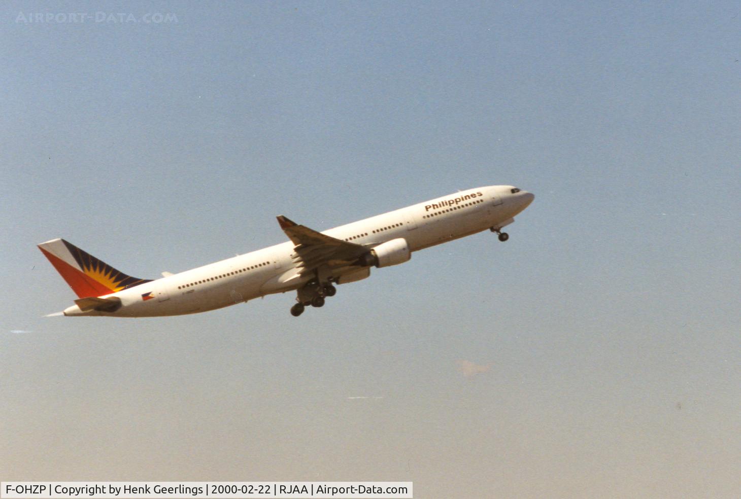 F-OHZP, Airbus A330-301 C/N 191, Philippines