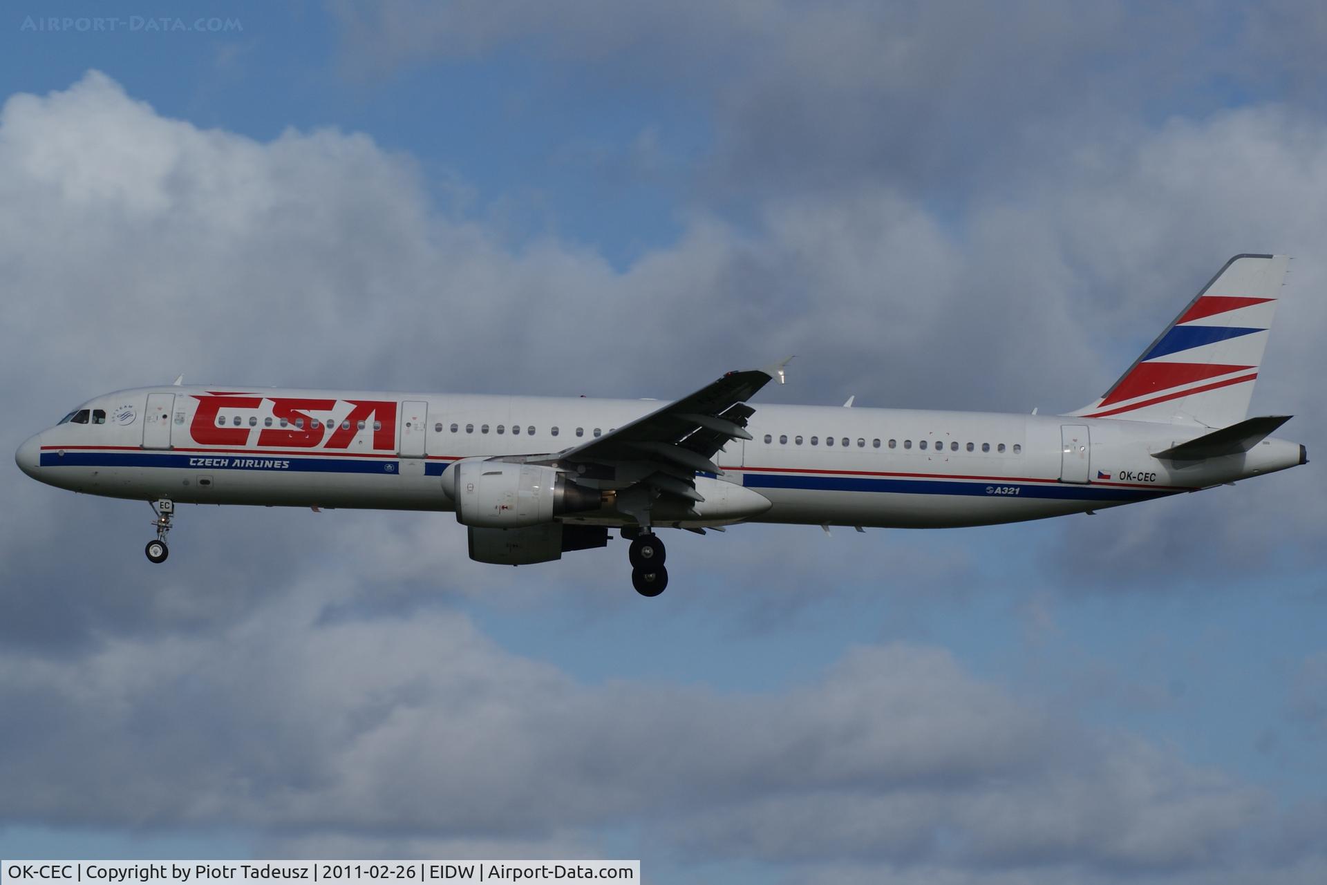 OK-CEC, 1997 Airbus A321-211 C/N 674, dublin