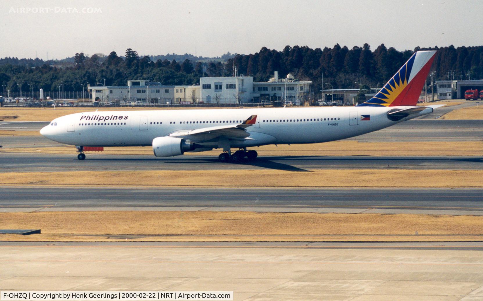 F-OHZQ, Airbus A330-301 C/N 189, Philippines
