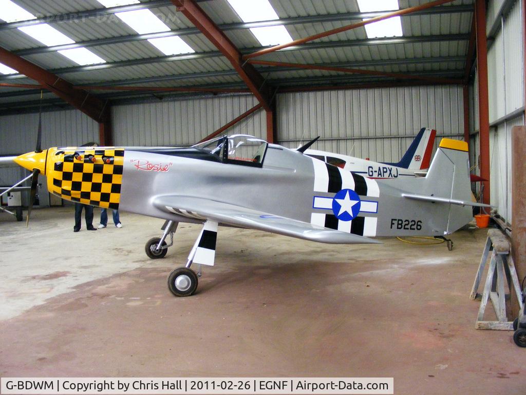 G-BDWM, 1990 Bonsall DB1 Mustang C/N PFA 073-10200, Privately owned