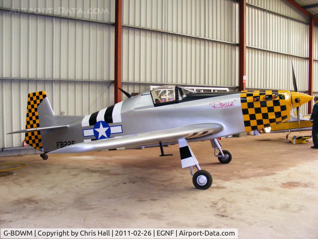 G-BDWM, 1990 Bonsall DB1 Mustang C/N PFA 073-10200, privately owned