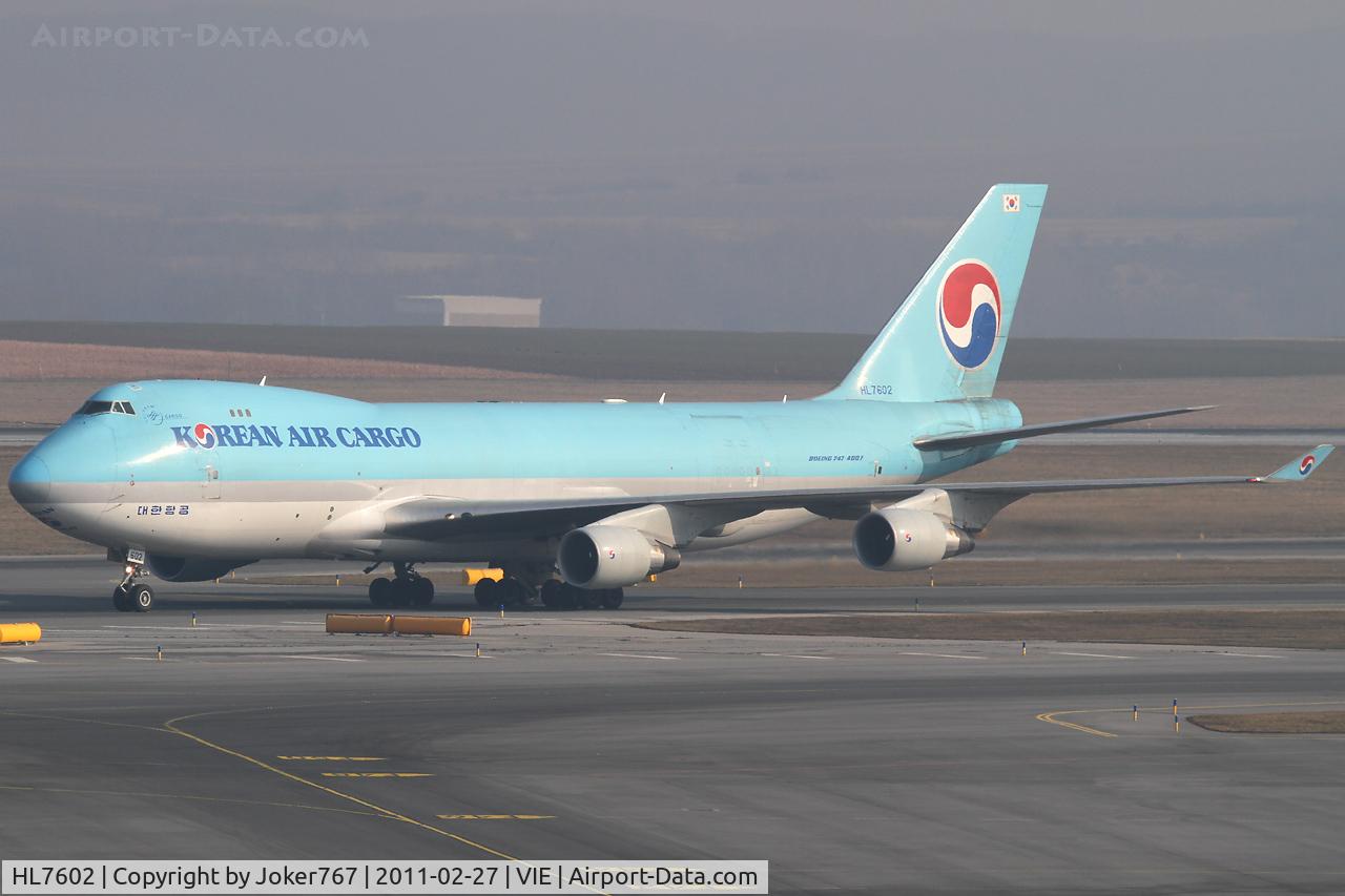 HL7602, 2005 Boeing 747-4B5F/SCD C/N 34301, Korean Air Cargo