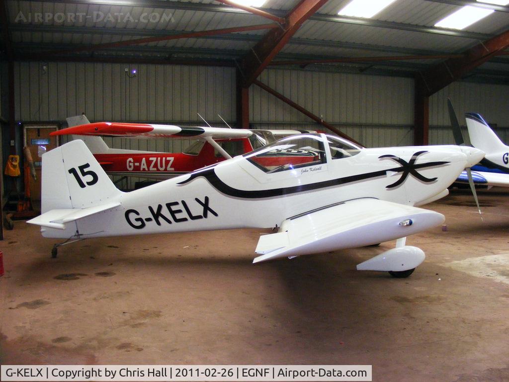 G-KELX, 2007 Vans RV-6 C/N PFA 181-12305, privately owned