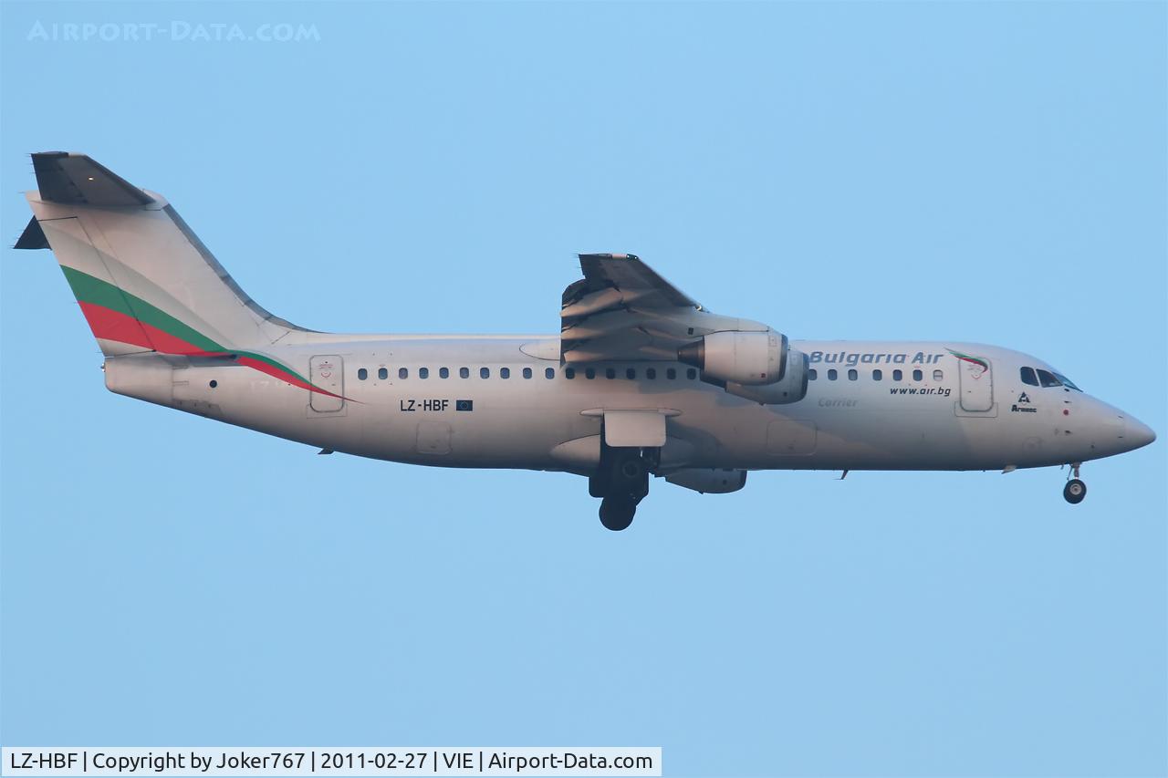 LZ-HBF, 1990 British Aerospace BAe.146-300 C/N E3146, Bulgaria Air