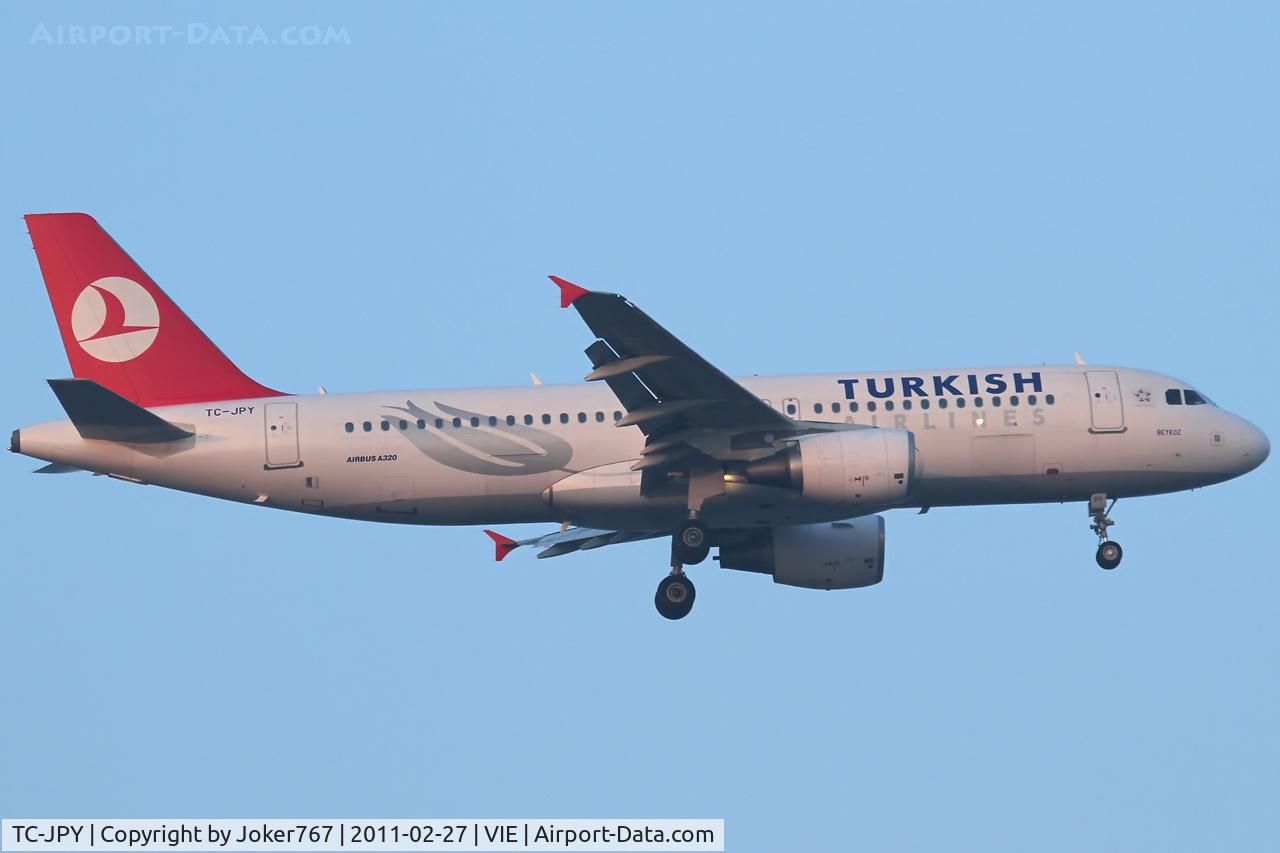TC-JPY, 2009 Airbus A320-214 C/N 3949, Turkish Airlines