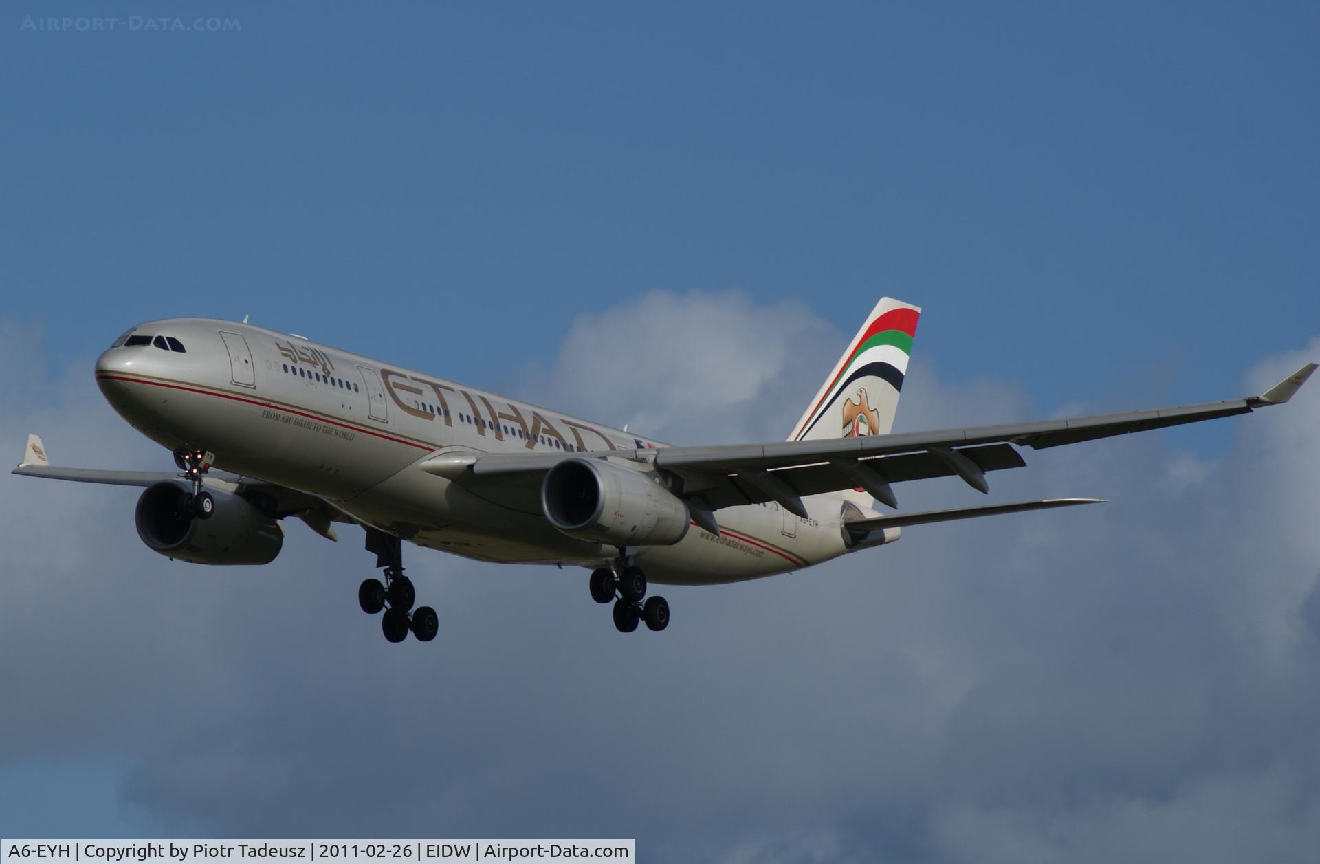 A6-EYH, 2006 Airbus A330-243 C/N 729, dublin
