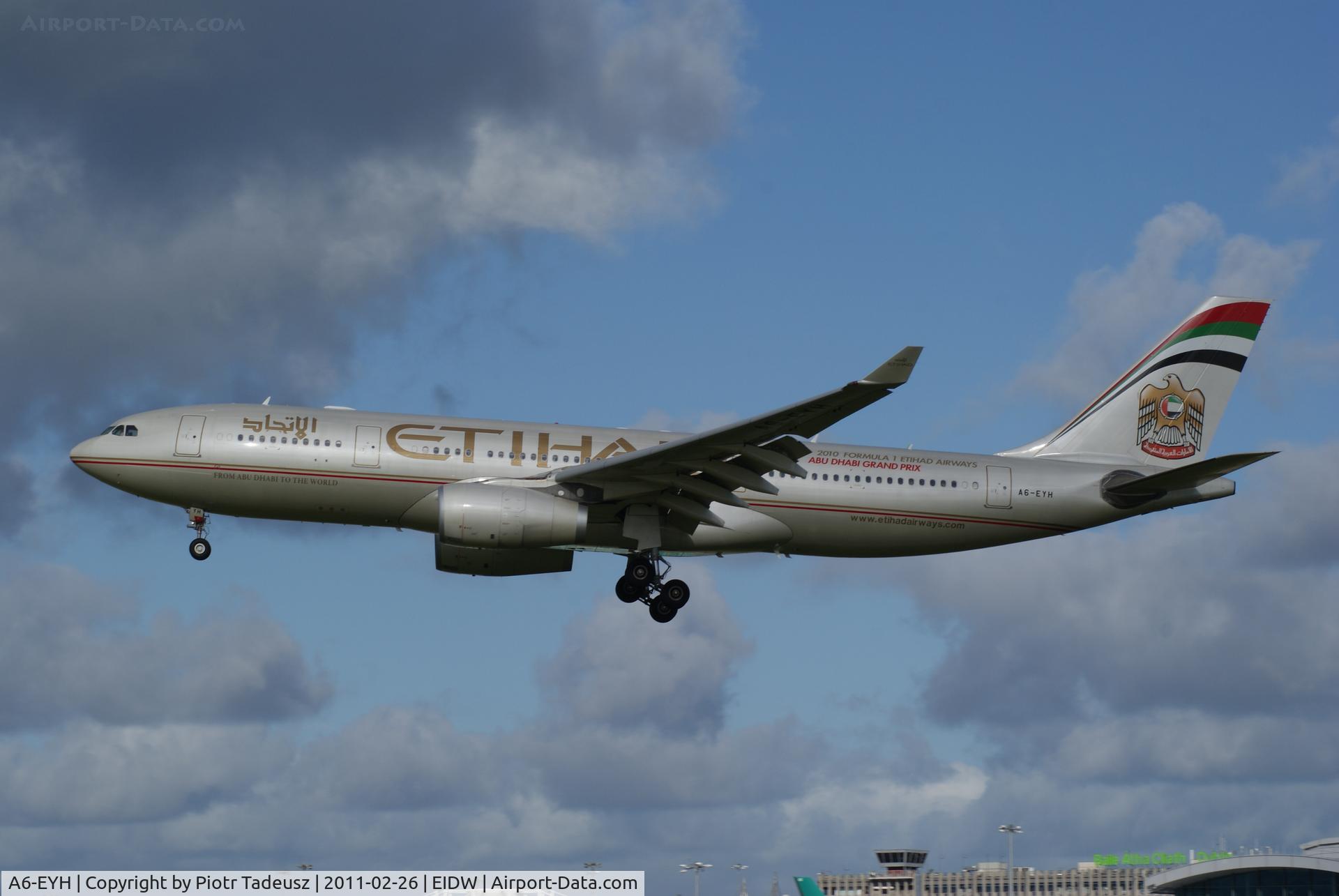 A6-EYH, 2006 Airbus A330-243 C/N 729, dublin