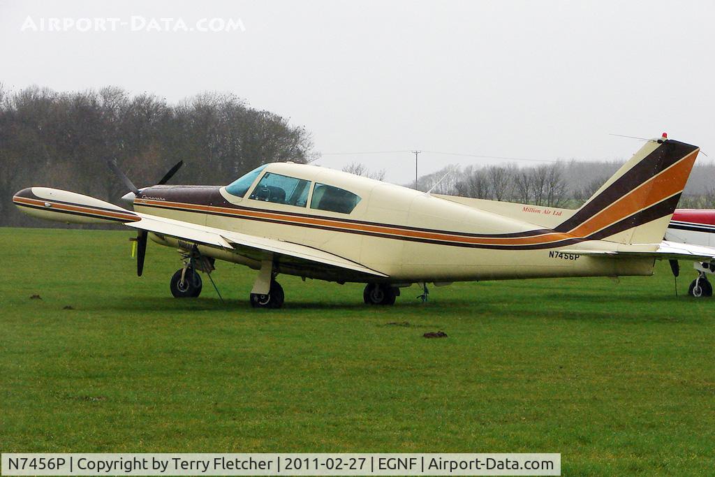 N7456P, 1961 Piper PA-24-250 Comanche C/N 24-2646, 1961 Piper PA-24-250, c/n: 24-2646 parked at Netherthorpe