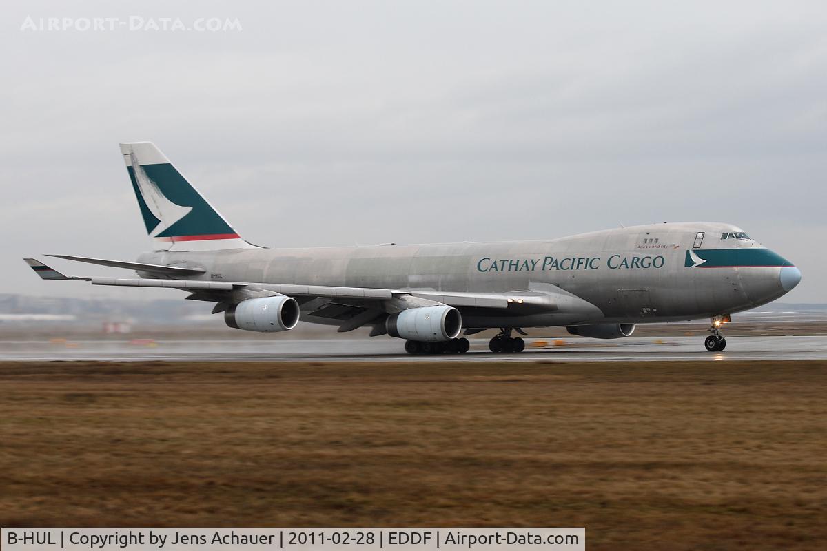 B-HUL, 2000 Boeing 747-467F/SCD C/N 30804, Take off rwy 18