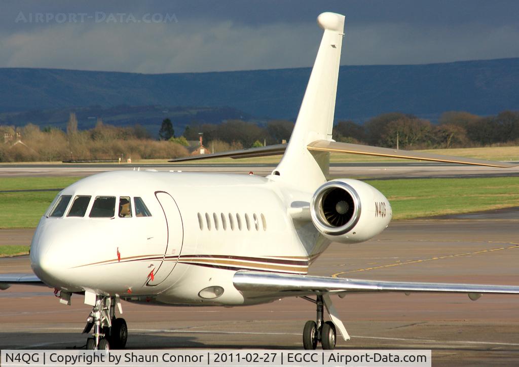 N4QG, 2004 Dassault Falcon 2000EX C/N 028, Privately operated.