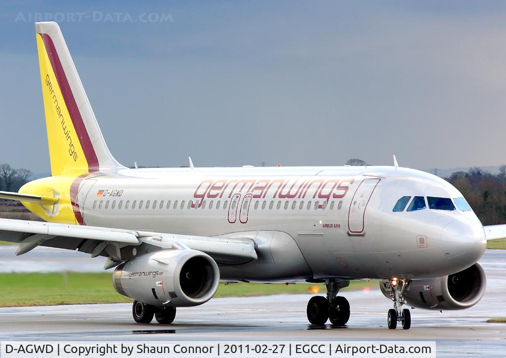 D-AGWD, 2007 Airbus A319-132 C/N 3011, Germanwings.