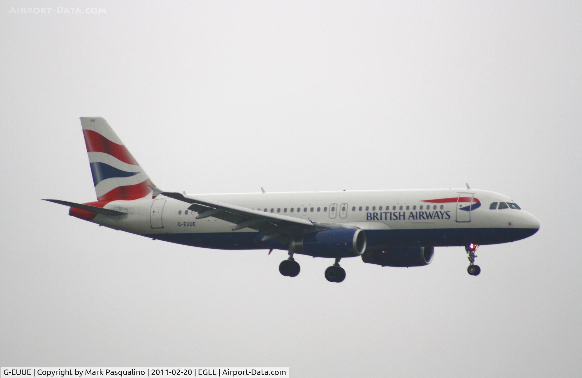 G-EUUE, 2002 Airbus A320-232 C/N 1782, Airbus A320