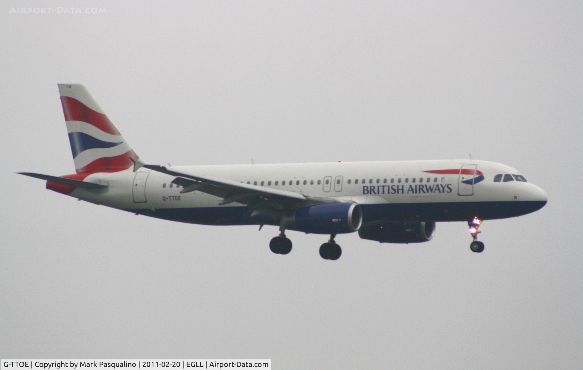 G-TTOE, 2002 Airbus A320-232 C/N 1754, Airbus A320