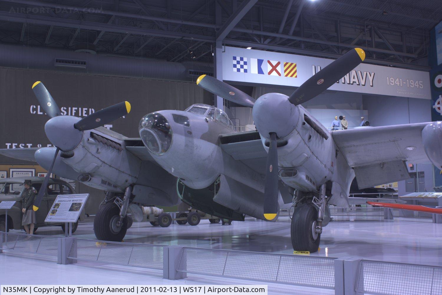 N35MK, 1946 De Havilland DH-98 Mosquito TT.35 C/N RS-712, 1946 Dehavilland MK-35, c/n: RS-712
