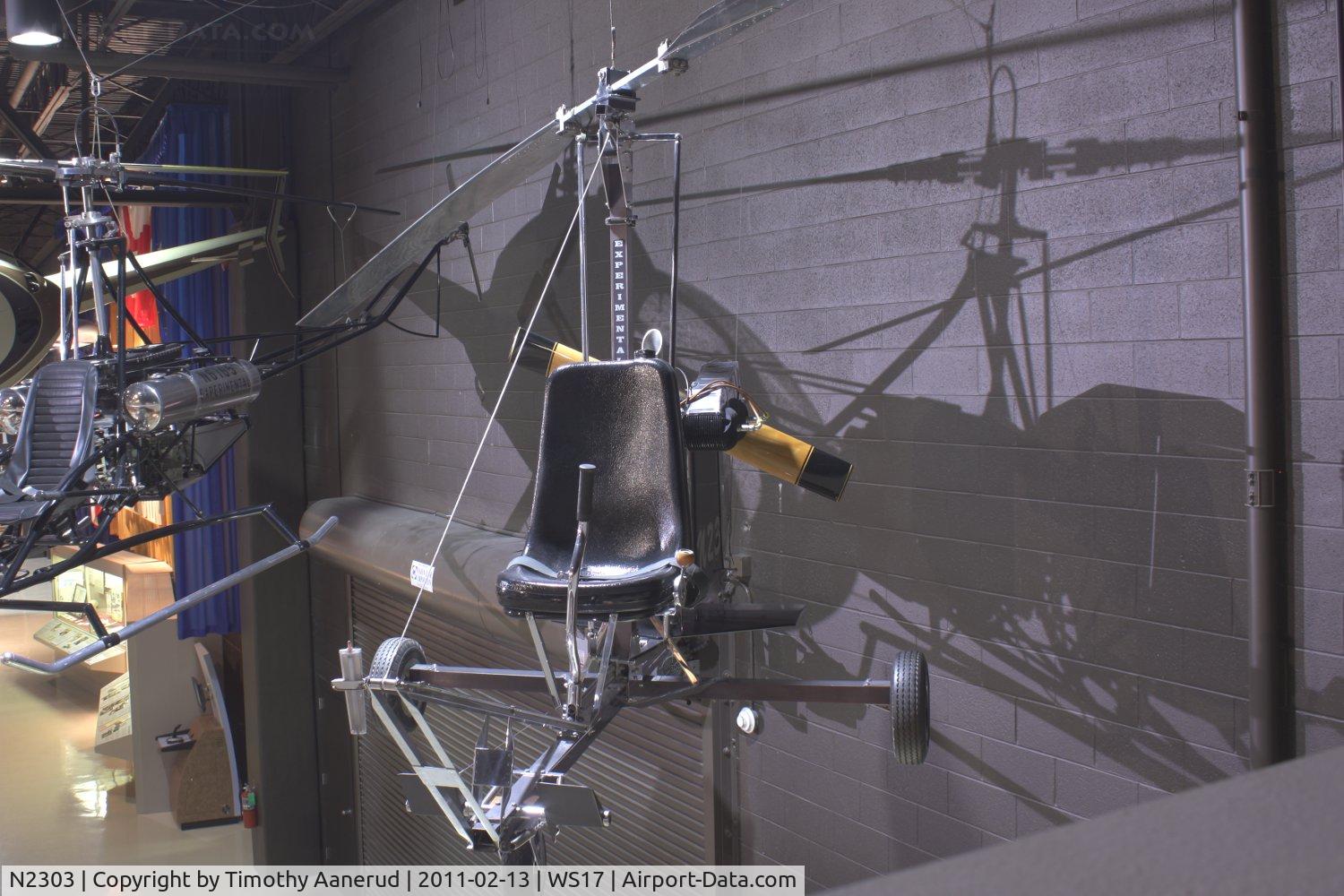 N2303, 1970 Bensen B-8M Gyrocopter C/N 1006, 1970 Brock KEB B8M, c/n: 1006