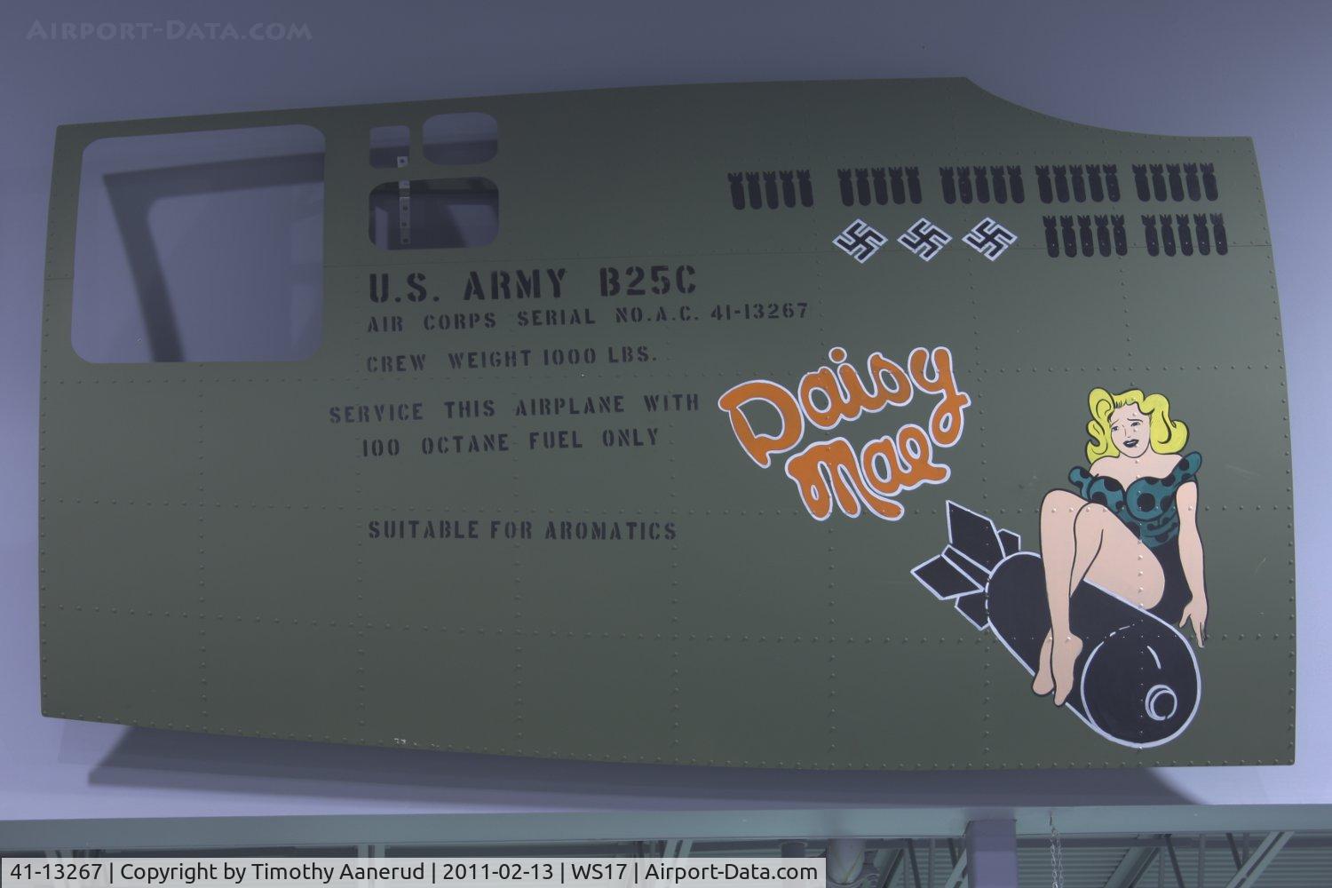 41-13267, North American B-25C Mitchell C/N 82-5902, nose art