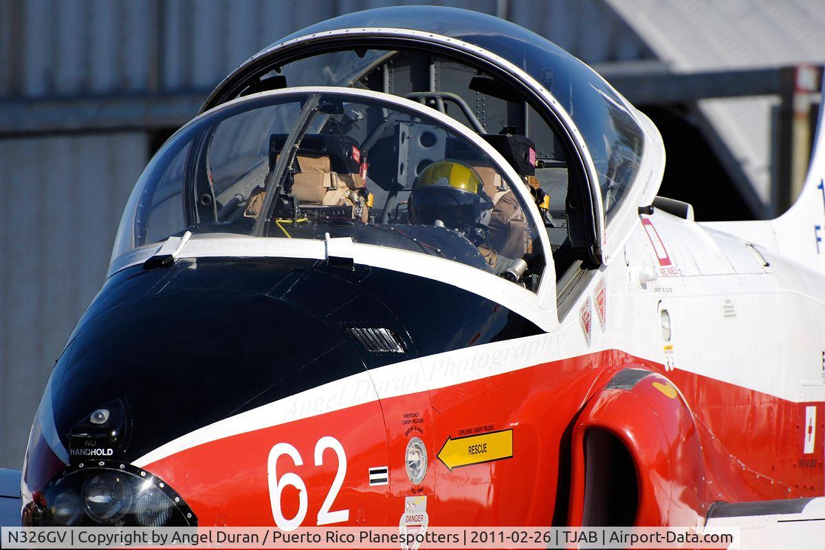 N326GV, 1970 BAC 84 Jet Provost T.5A C/N EEP/JP/990, Ready to go for his last flyby!