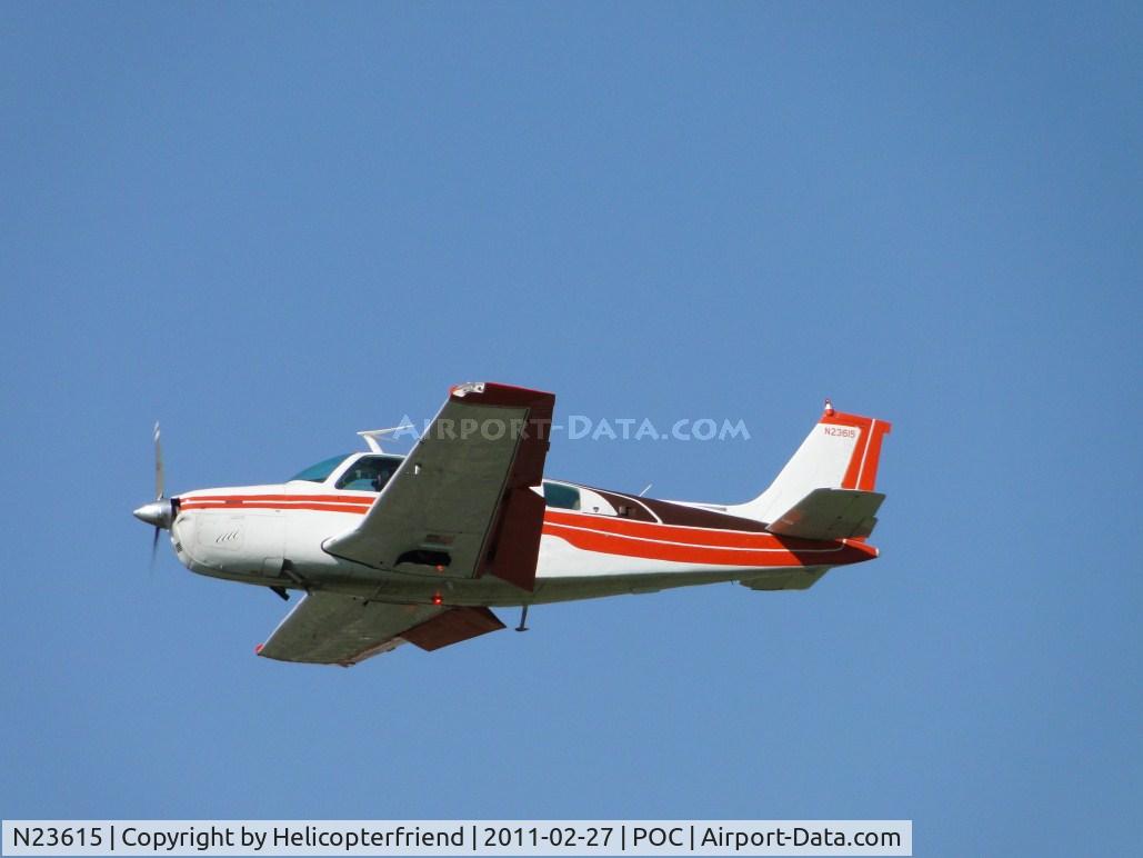 N23615, 1977 Beech A36 Bonanza 36 C/N E-1191, Was on final and decided to fly by and come around again to land