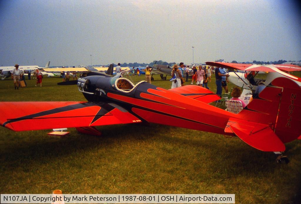 N107JA, 1986 Anglin Spacewalker C/N 107, SpaceWalker at Oshkosh 87