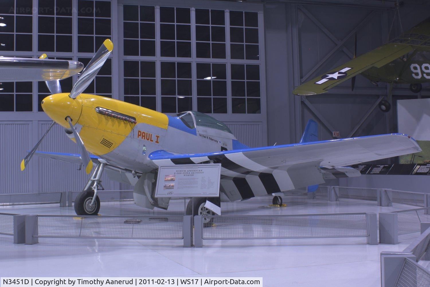 N3451D, 1944 North American F-51D Mustang C/N 122-41547, 1944 North American F-51D, c/n: 44-75007N