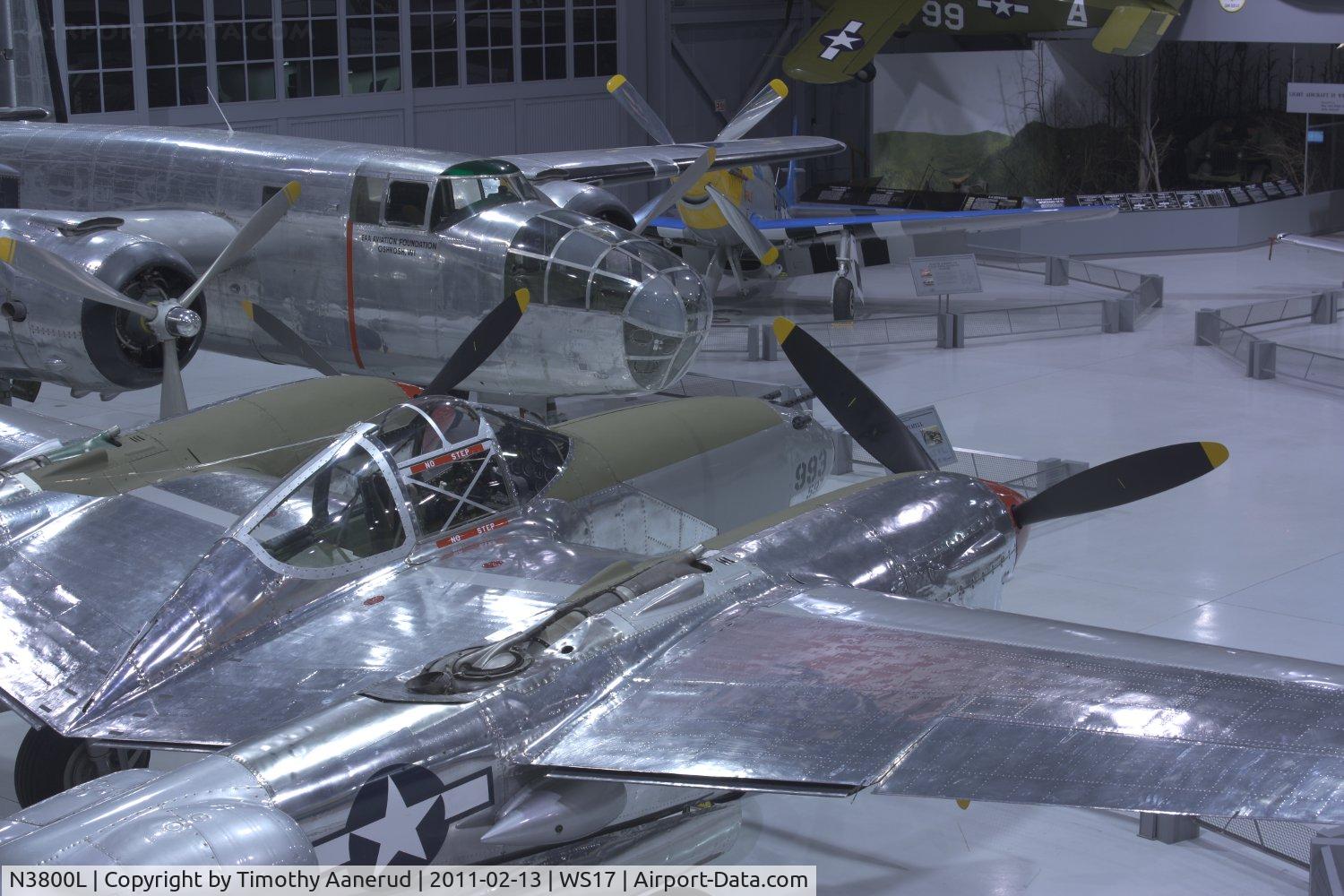 N3800L, 1945 Lockheed P-38L-5-LO Lightning C/N 422-8342, 1945 Lockheed P-38L, c/n: 8342