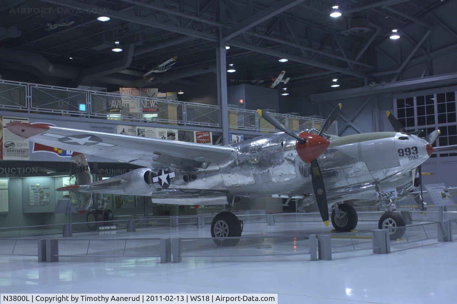 N3800L, 1945 Lockheed P-38L-5-LO Lightning C/N 422-8342, 1945 Lockheed P-38L, c/n: 8342
