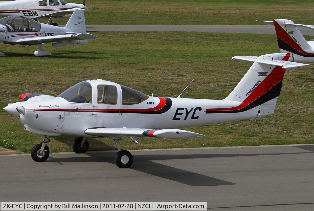 ZK-EYC, Piper PA-38-112 Tomahawk C/N 38-78A0232, just a wee baby