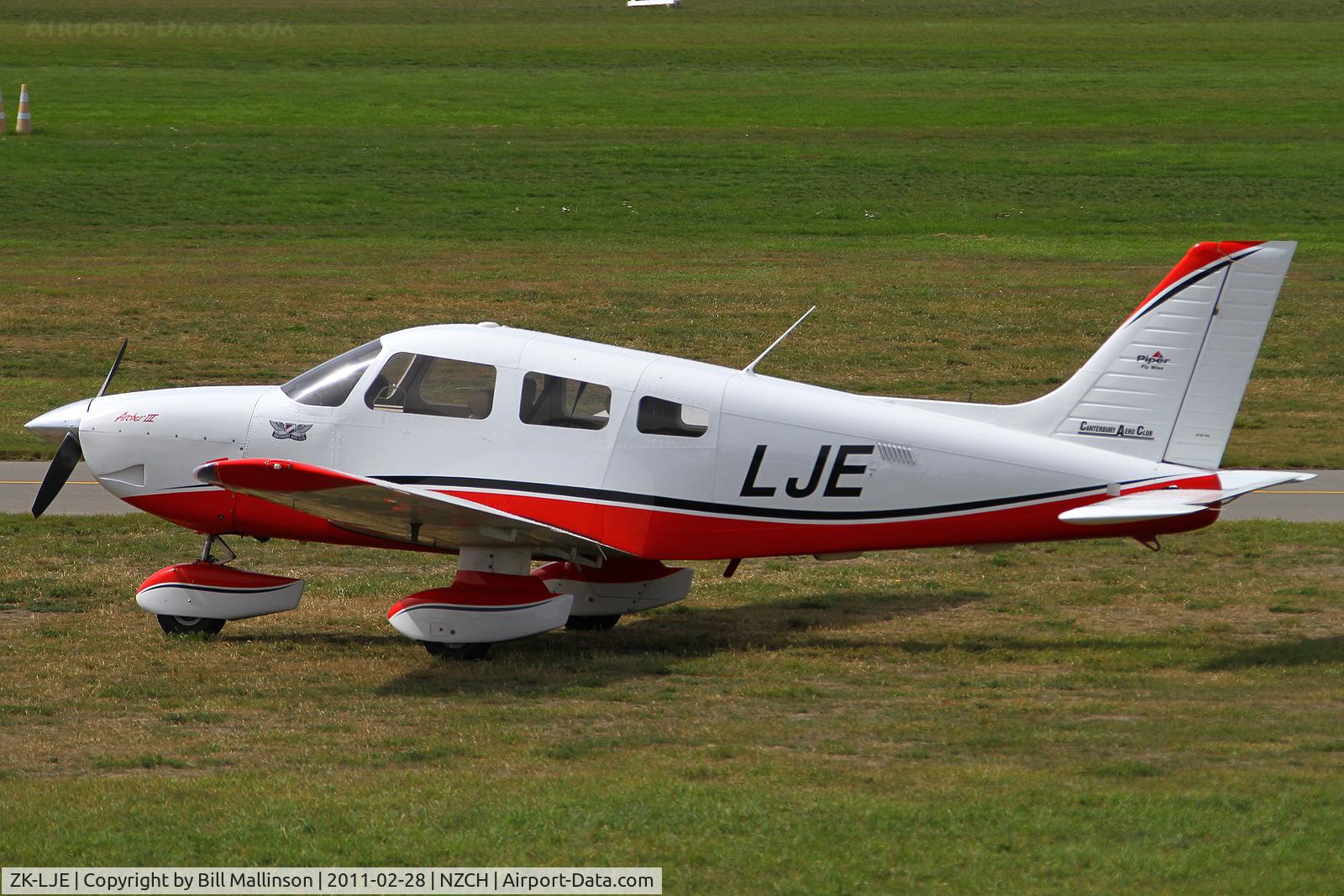 ZK-LJE, 2008 Piper PA-28-181 C/N 2843672, and the training continues