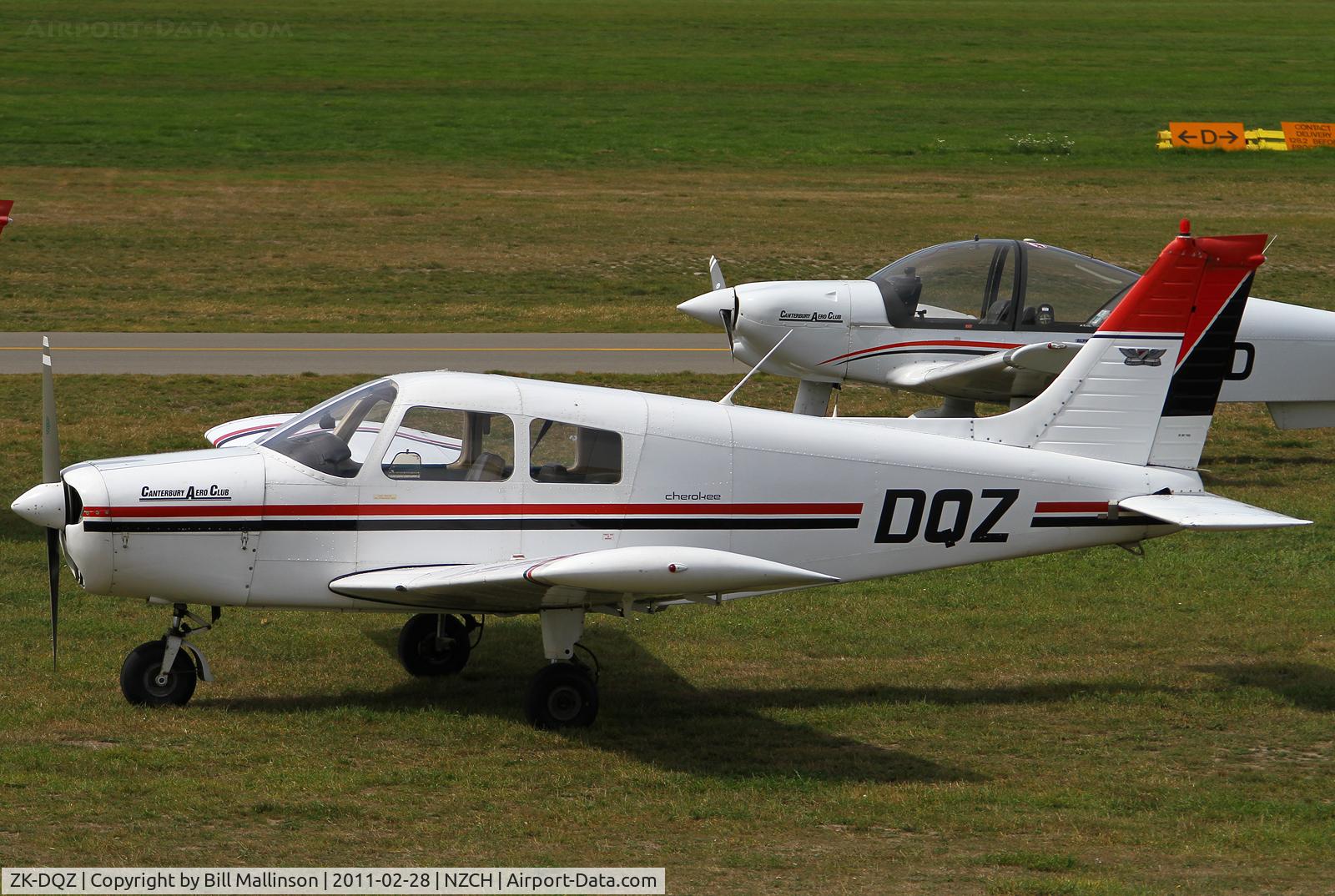 ZK-DQZ, Piper PA-28-140 Cherokee Cruiser C/N 28-7425335, the drivers???...they were at lunch !
