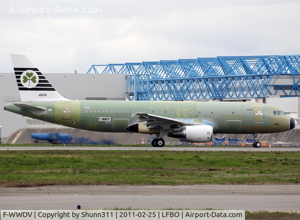 F-WWDV, 2011 Airbus A320-214 C/N 4634, C/n 4634 - For Aer Lingus as Retro Jet c/s...