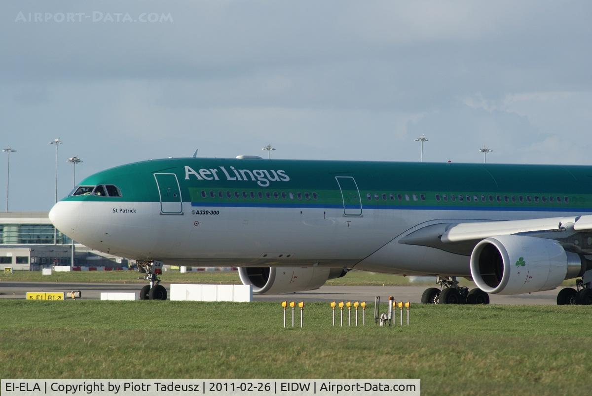 EI-ELA, 2010 Airbus A330-302X C/N 1106, dublin
