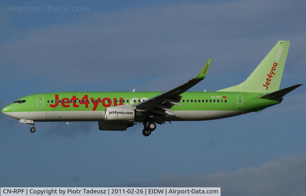 CN-RPF, 2007 Boeing 737-8K5 C/N 34691, dublin
