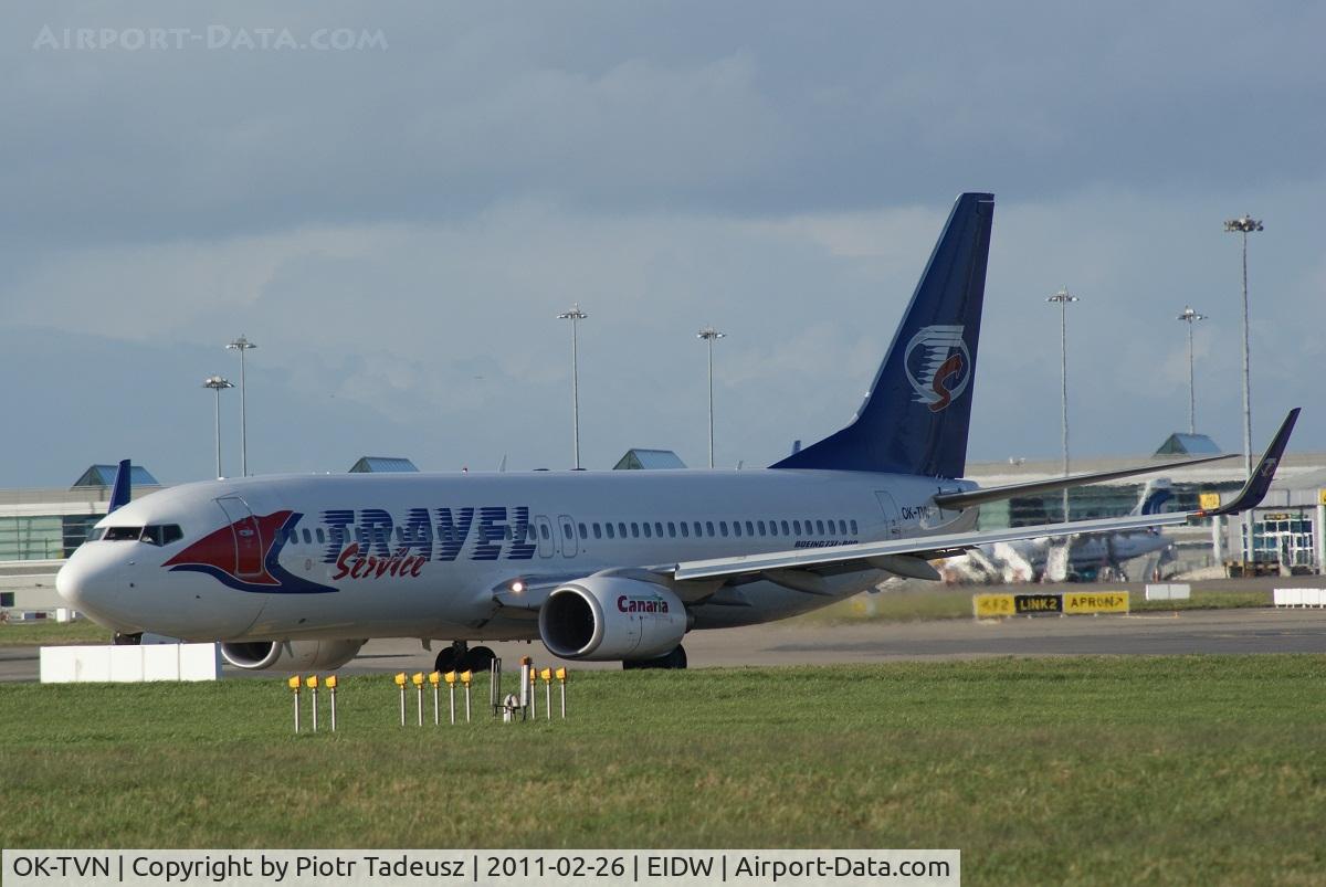 OK-TVN, 2007 Boeing 737-8BK C/N 29643, dublin