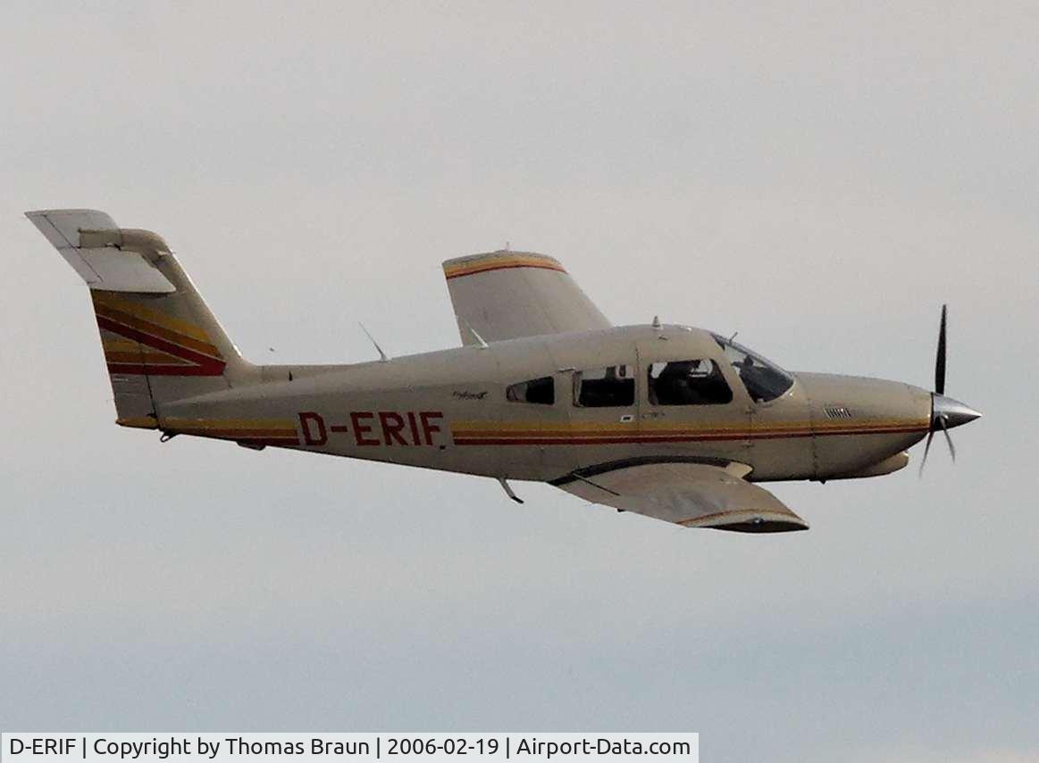 D-ERIF, 1981 Piper PA-28RT-201T Turbo Arrow IV C/N 28R-8131163, D-ERIF in Flight over Bavaria, Germany