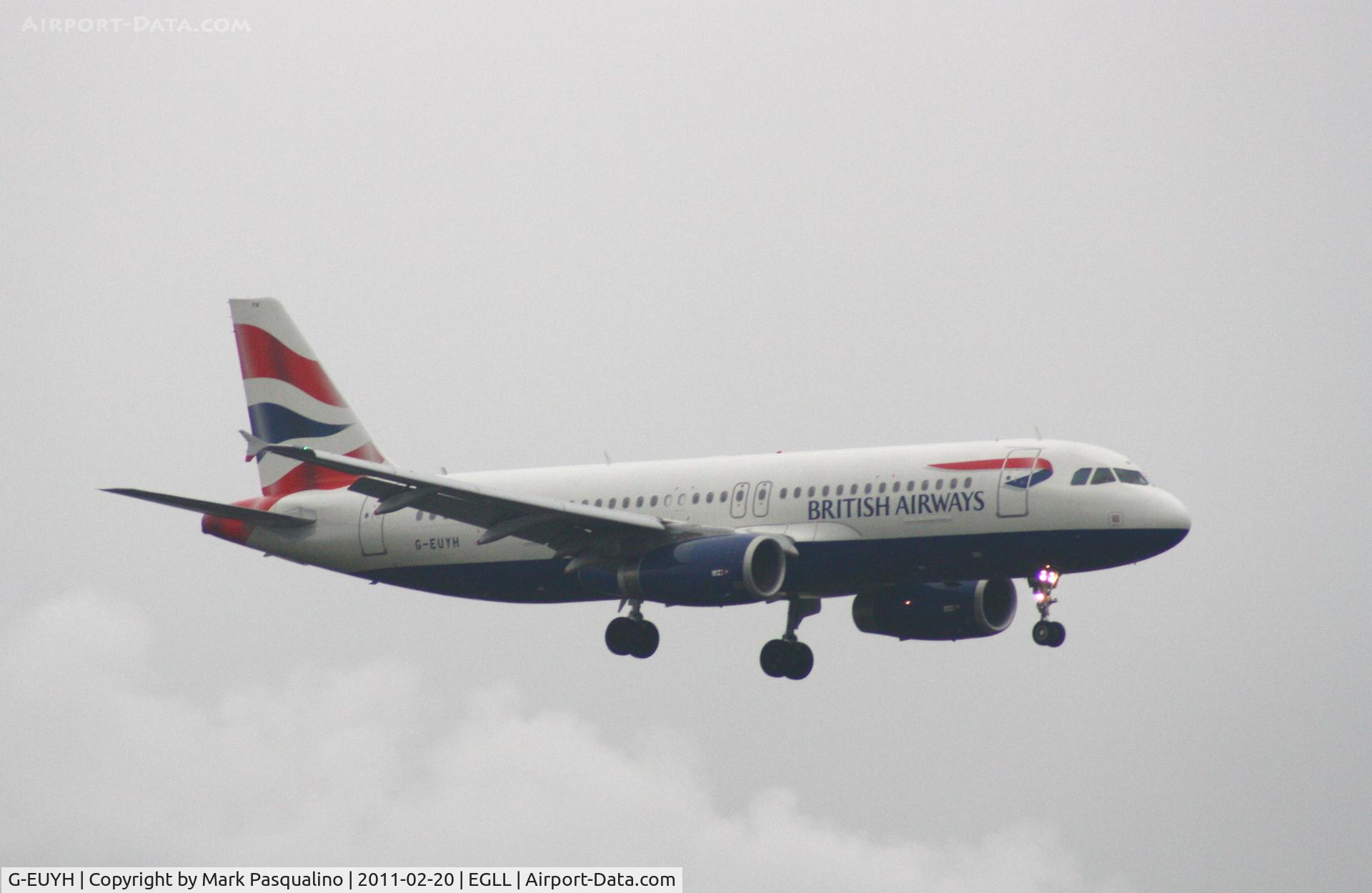 G-EUYH, 2010 Airbus A320-232 C/N 4265, Airbus A320