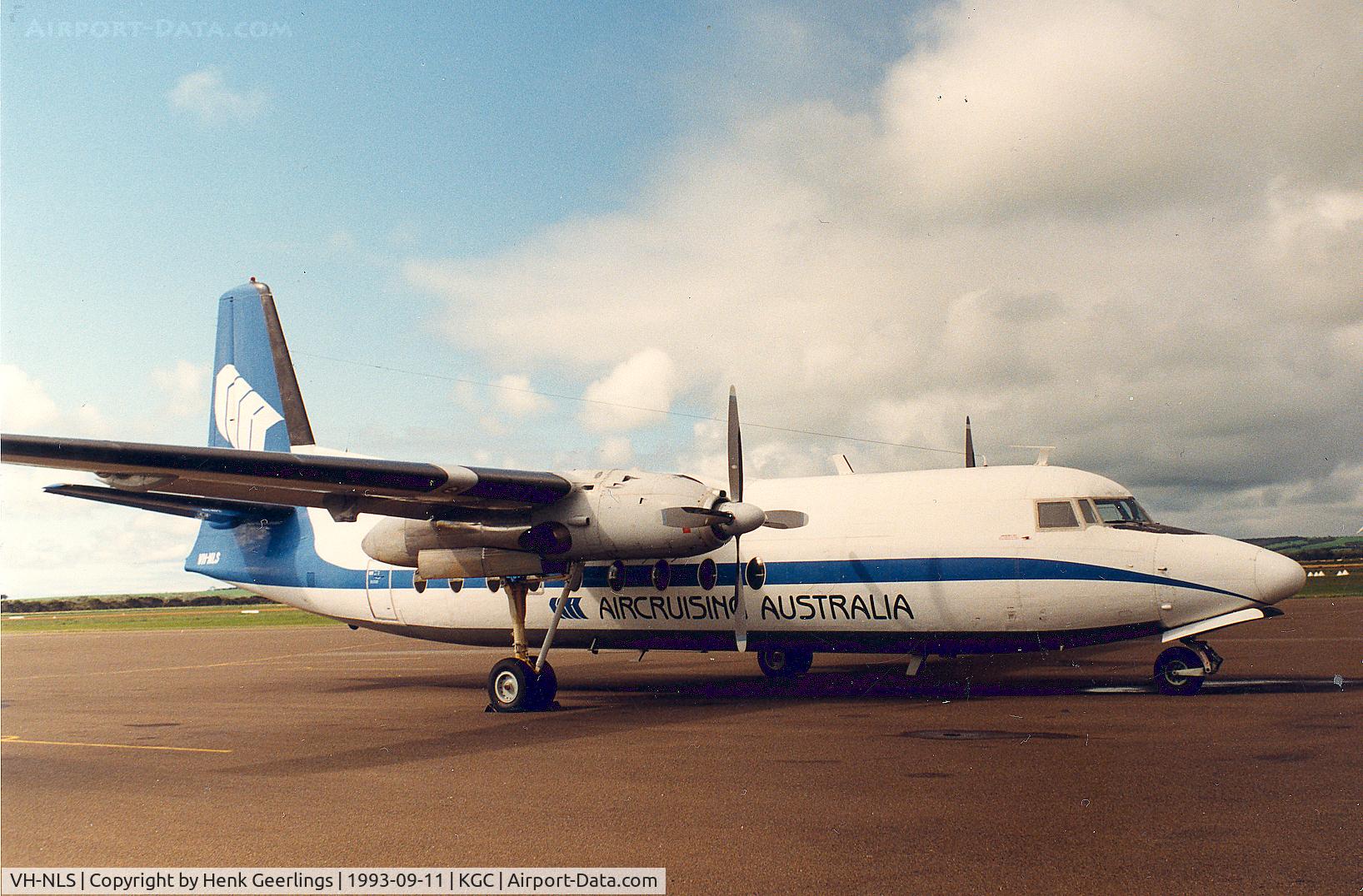 VH-NLS, 1958 Fokker F.27-100 Friendship C/N 10105, Aircruising Australia