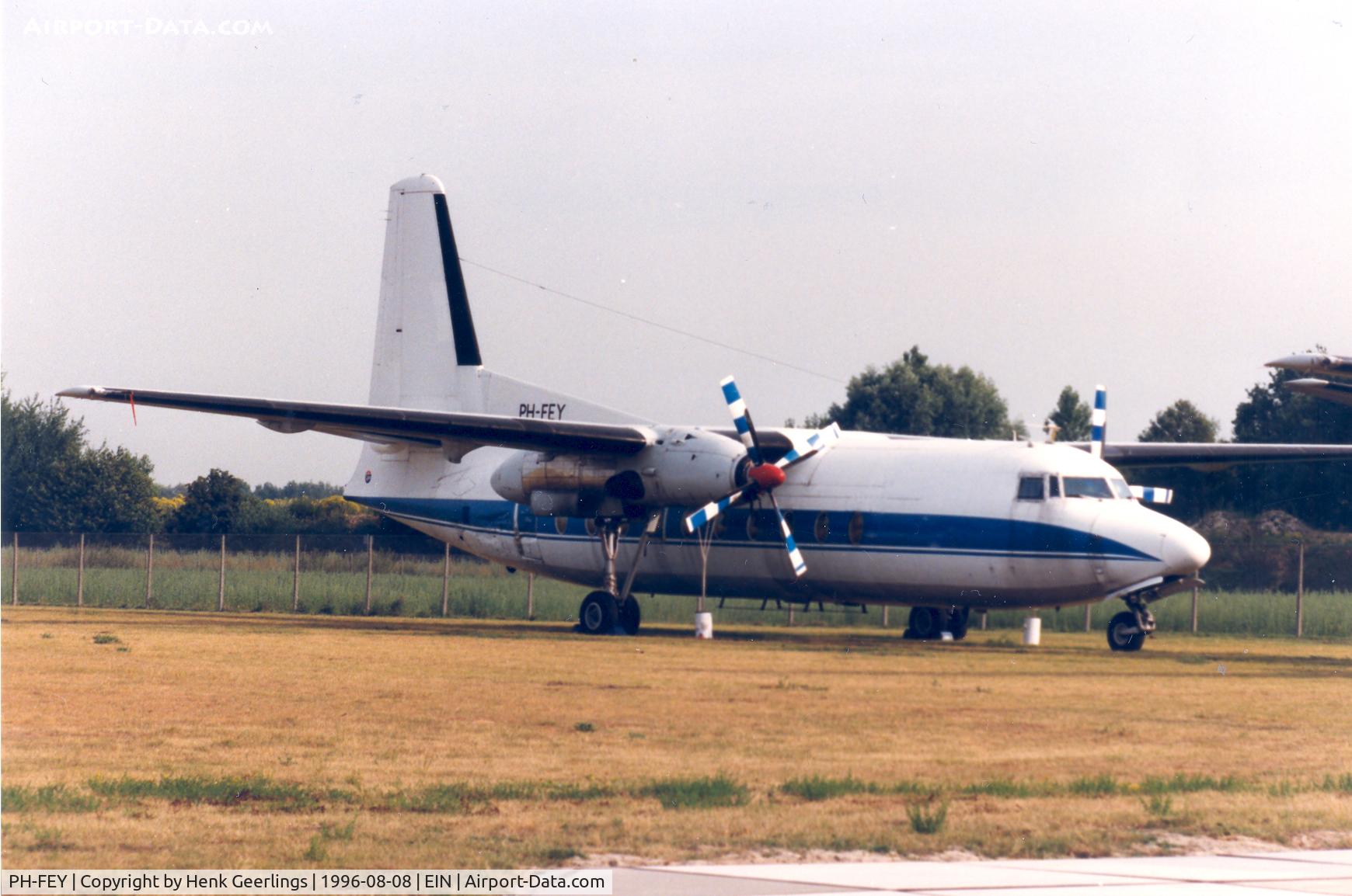 PH-FEY, 1963 Fokker F-27-200 Friendship C/N 10233, ex Celtic Airways