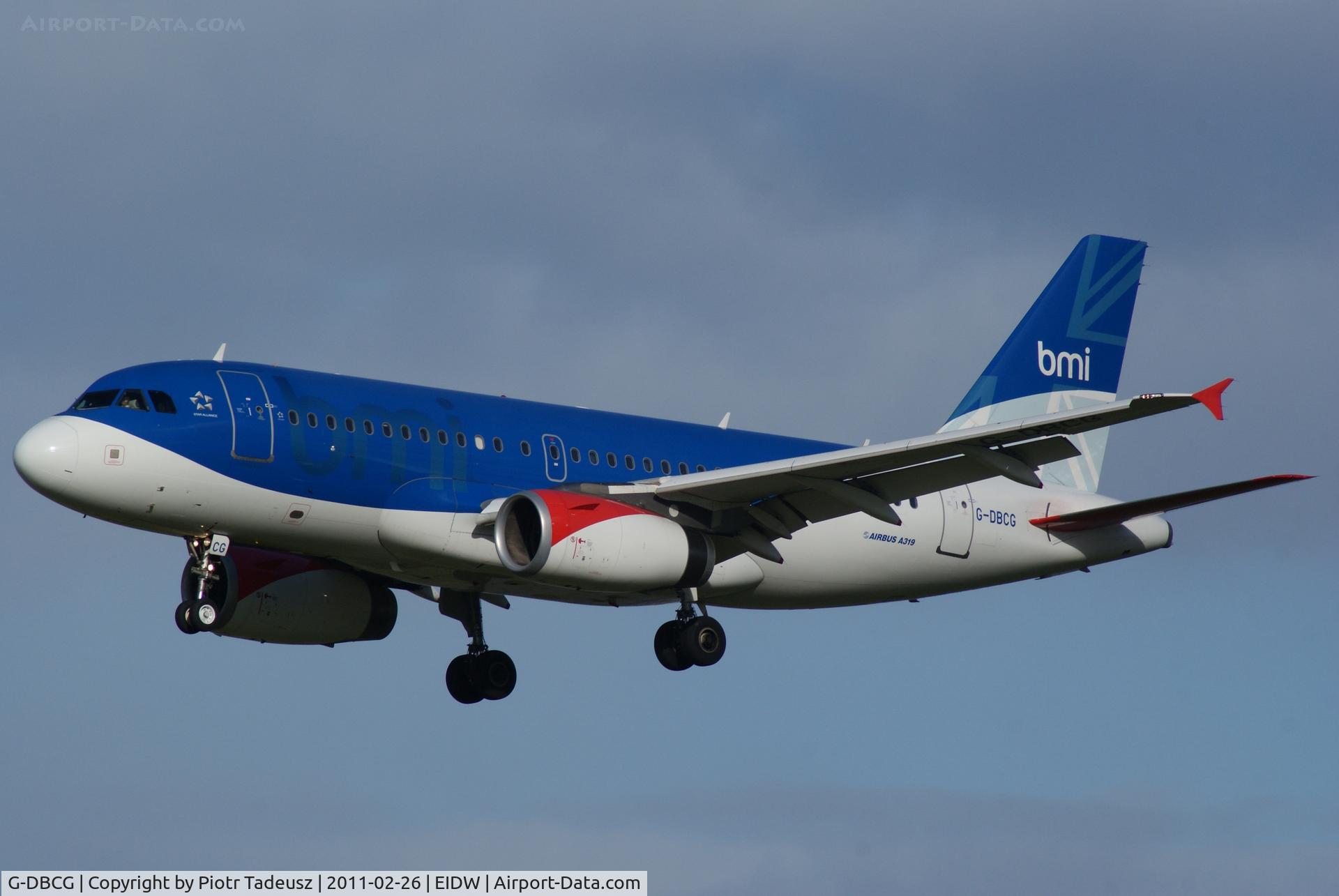 G-DBCG, 2005 Airbus A319-131 C/N 2694, dublin