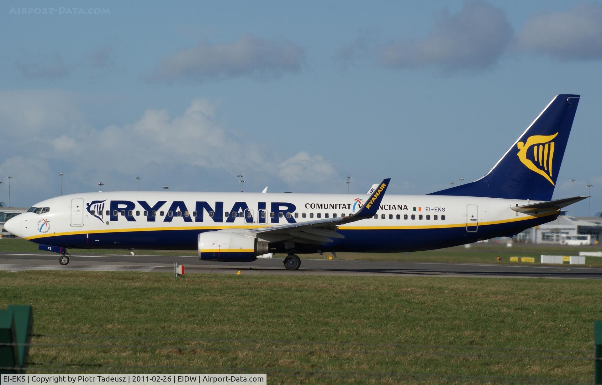 EI-EKS, 2010 Boeing 737-8AS C/N 38504, dublin